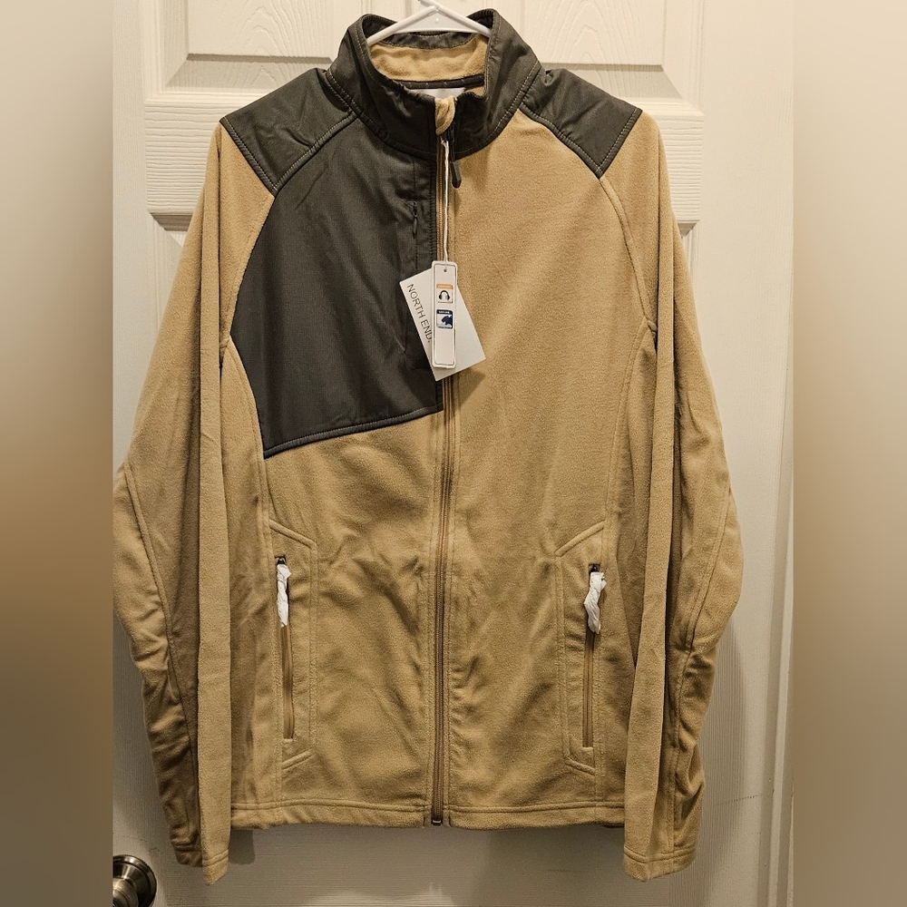 NWT North End Easy Care Fleece Jacket